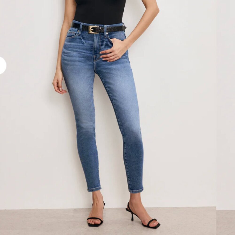 Good American Good Waist Skinny Jeans